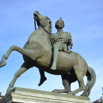 Foto della statua di Polluce