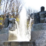 Le statue rappresentanti l'autunno e l'nverno